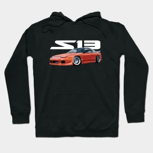 S13 240SX ORANGE Hoodie